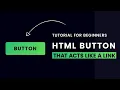 HTML Button Thats Acts Like A Link Linking Button To URL Onclick