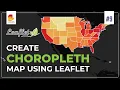 Create A Choropleth Map Using Leaflet Leaflet JS Tutorials Leaflet Series Code Nepal