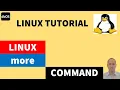 Linux more command