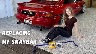 Replacing the MR2 S sway bar