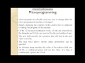 Microprogramming in SoC by Sonali Tunga