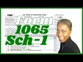 00008 How to Complete form 1065 for 2021