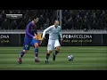 pes 2010 Barselona Sevilla kral kupası çeyrek final 2. ayak top player