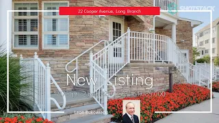 New Listing 22 COOPER AVENUE LONG BRANCH NJ