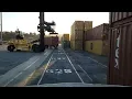 Driving in the Ports of Los Angeles WBCT port