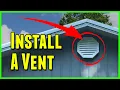 Installing a Gable Vent - Step by Step for Pole Barns