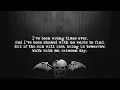 Avenged Sevenfold - Crimson Day [Lyrics on screen] [Full HD]