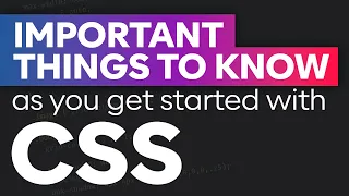 The 6 most important CSS concepts for beginners