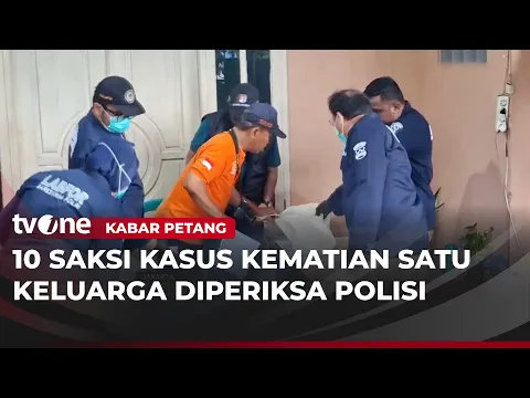 Polisi Periksa 10 Orang Saksi Terkait Kematian Satu Keluarga di Warakas