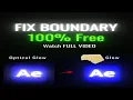 After Effects boundary edge fix tutorial