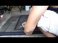 How to replace fly screen mesh - DIY remove and install