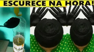 CABELOS BRANCOS DESAPARECERÃO EM MINUTOS SEM QUÍMICA! 100% Natural