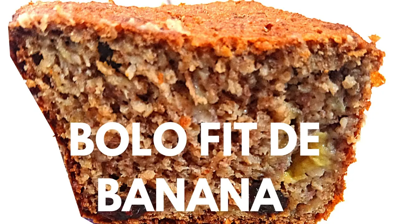 Bolo de Maçã com Banana, sem farinha de trigo, sem açúcar e idieal prar um reeducação alimentar.
