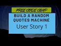 Free Code Camp - Random Quote Machine