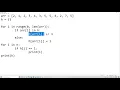 Find unique values in the array using hash Python coding