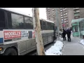 MTA Bus Manhattan Bound D4500CL BxM7 at Dreiser Loop Defore Place