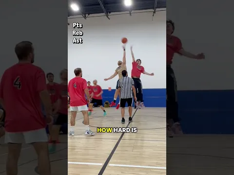 How hard is it to get a triple double? #basketball #tripledouble #swish