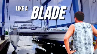 LIKE A BLADE ( Performance cruising catamaran ) – Sailing Life on Jupiter EP127