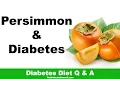 Is Persimmon Good For Diabetes