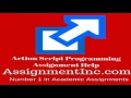 Action Script Programming Assignment Help