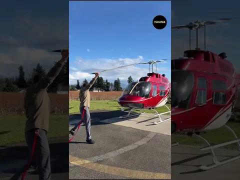Why Are The Helicopter Blade Holding Before Starting #shorts #ytshorts