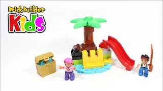 Lego DUPLO 10604 Jake and the Never Land Pirate Treasure Island – Lego Speed Build for Kids