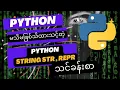 String str and repr in Python Tutorials and Language Channel