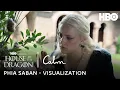 Phia Saban in Garden Walk Calm x House of the Dragon