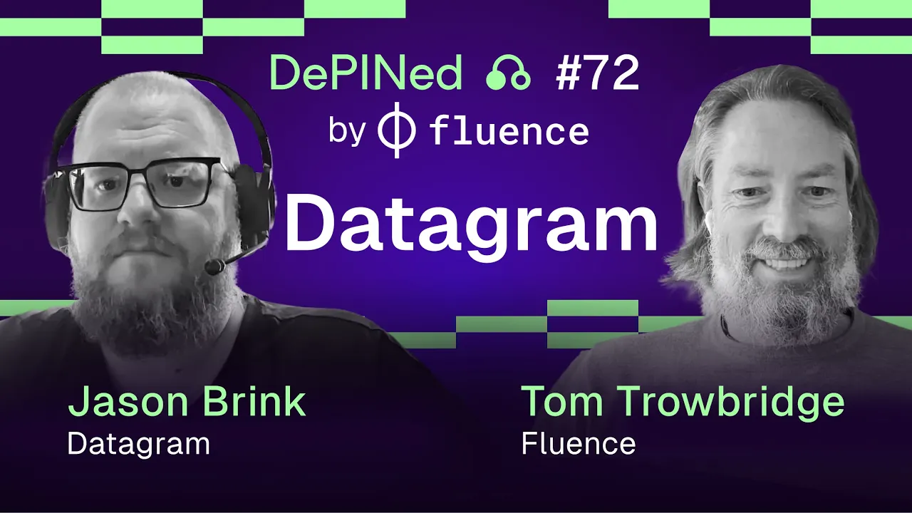 Building a Decentralized Connectivity Layer for DePIN | Jason Brink, Datagram (#72)