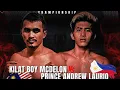 Download Lagu Daeloniel Kilat Boy (Malaysia) vs Prince Andrew Laurio (Philippines)