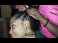 Feed In Braid Bun