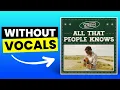All That People Knows - Talisco | Instrumental (Karaoke/No Vocals)