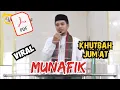 Khutbah jumat singkat terbaik ustadz hatoli, judul munafik