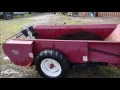 MANURE SPREADER - Mill Creek model 57