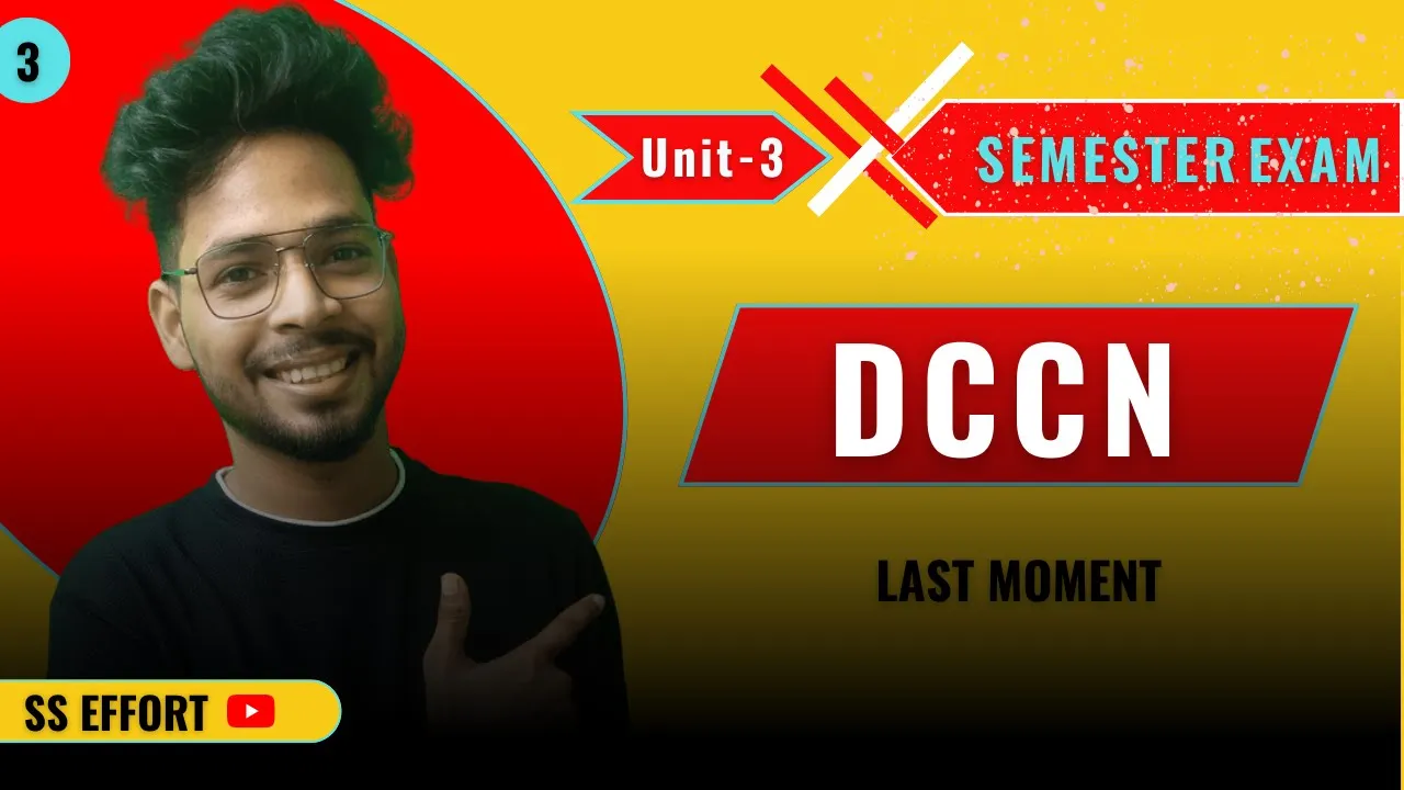 Unit-3 | Data Communication and Computer Network | Last Moment Batch | By Shubham sir