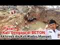 Lapor kdm ❗Kali Wadas Di Bawah Bangli Resto sengaja di Beton akhirnya Aliran Air Mati #kdm 