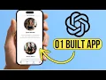 I Made an iOS App in MINUTES with OpenAI s o1 Model