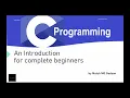 Introduction to C Programming