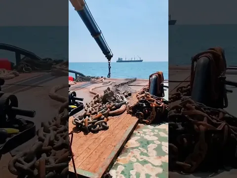 How Giant Ships Stay Anchored! ⚓🌊