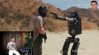 الروبوت المقاتل حقيقة ام خيال شاهد الفيديو 