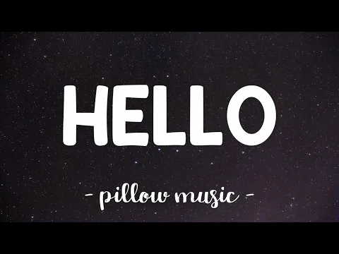 Download MP3 Hello - Adele (Lyrics) 🎵