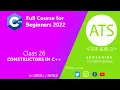 The Ultimate Guide to Constructors in C in Hindi 2023
