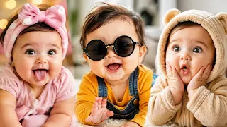 Funny Baby Family Reactions Funniest Baby Reactions Compilation Cute Baby Viral