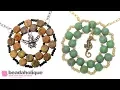 Download Lagu How to Bead Weave a Circular Frame Using Two Hole Beads