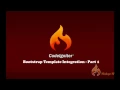 CodeIgniter Tutorial Bootstrap Template Integration - Part 1