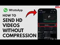 Download Lagu Hoe je HD-video's zonder compressie op WhatsApp kunt verzenden