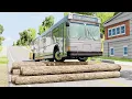Download Lagu Mobil vs Fallen Tree #18 - BeamNG Drive