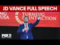 Download Lagu Vice President J.D. Vance speaks at Charlie Kirk's memorial | Fox 5 NY News Video