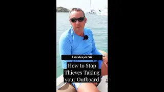 Securing Your Outboard Motor #short