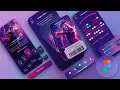 UI Design Movie Tickets Booking App - Full course